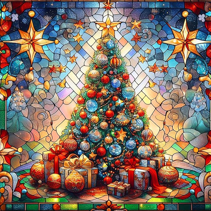 Malen nach Zahlen - Weihnachtsbaum