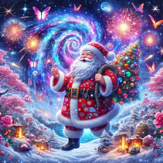 5D Diamond Painting - Weihnachtsmann