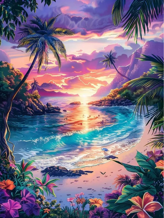 5D Diamond Painting - Schöne Landschaften