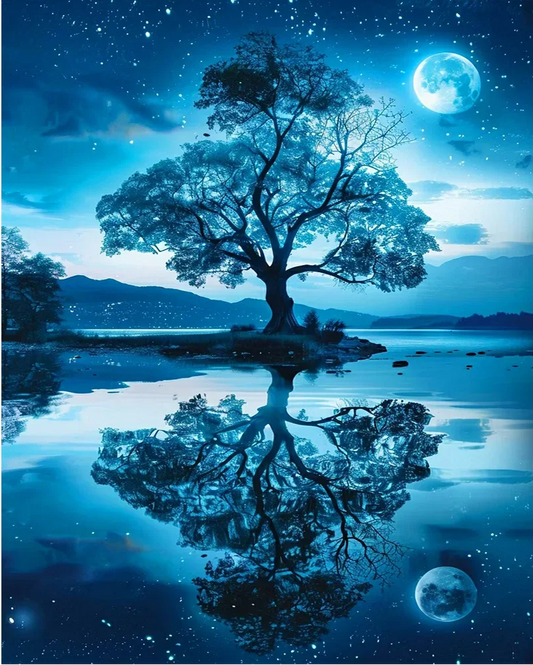 5D Diamond Painting - Baum des Lebens
