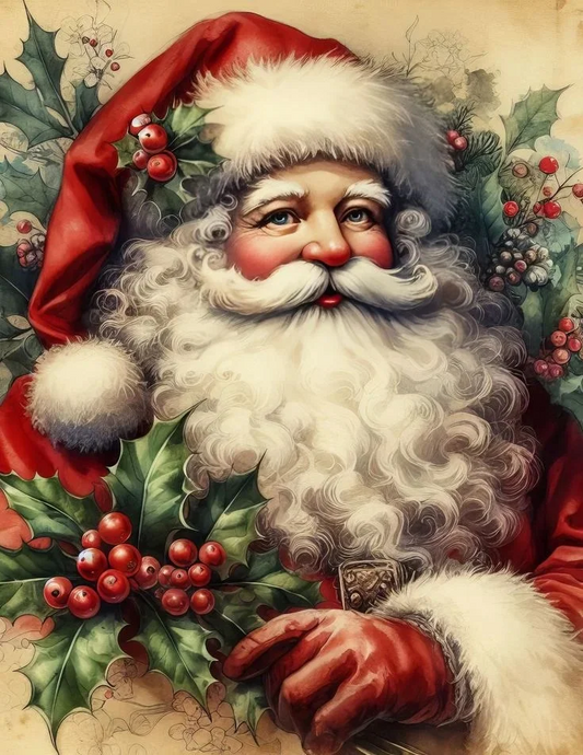 5D Diamond Painting - Weihnachtsmann