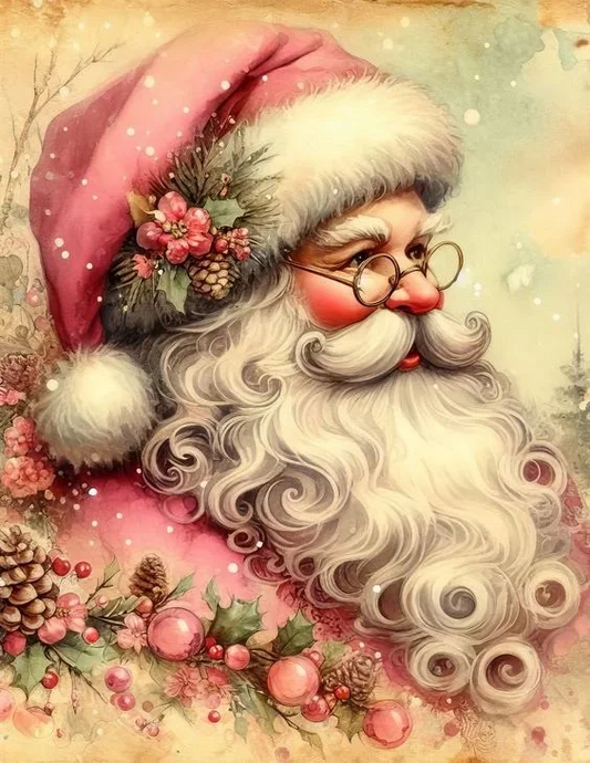 5D Diamond Painting - Weihnachtsmann