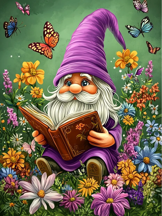 5D Diamond Painting - Kobolde Die Lesen