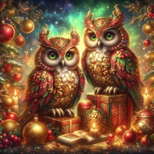 5D Diamond Painting - Eule