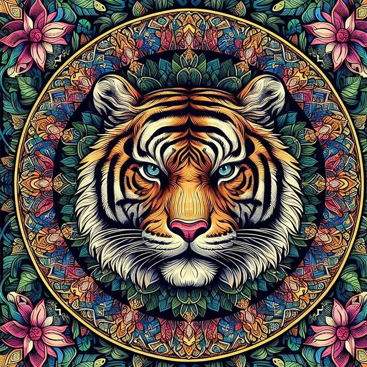 5D Diamond Painting - Tiger