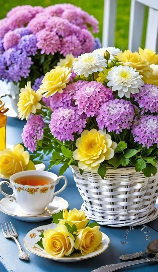 5D Diamond Painting - Blumen