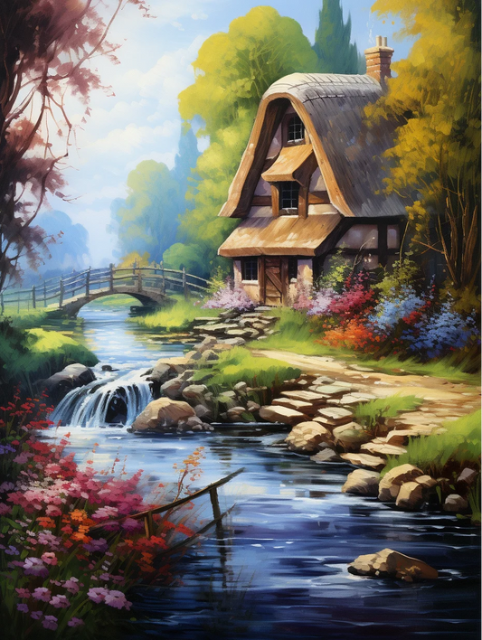 5D Diamond Painting - Schöne Landschaften