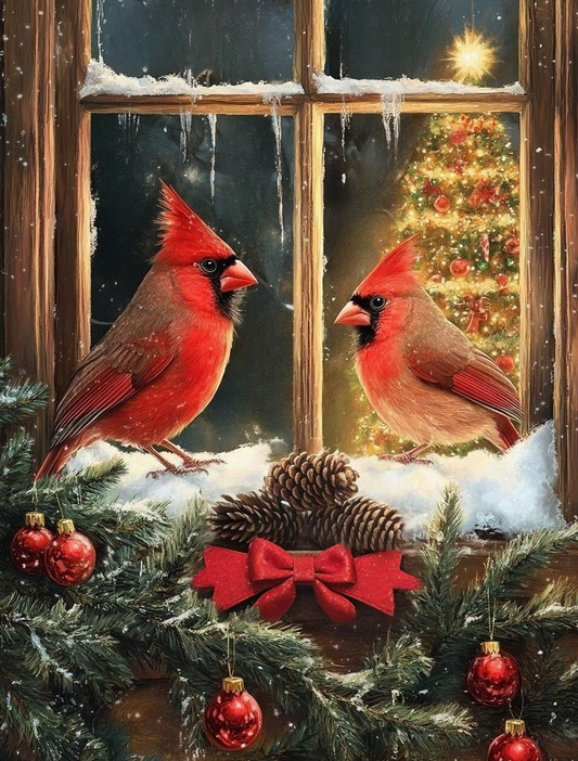 5D Diamond Painting - Vögel