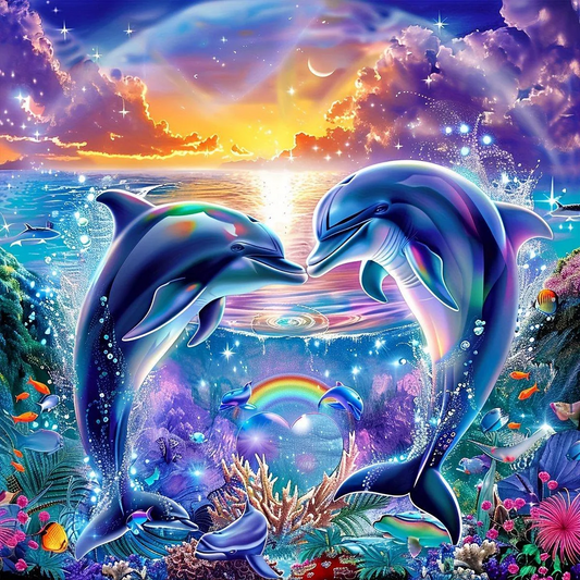 5D Diamond Painting - Delphine