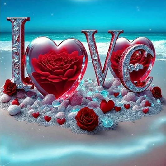 5D Diamond Painting - LOVE