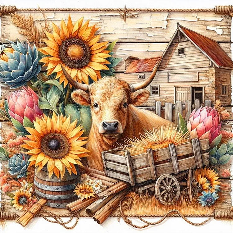 5D Diamond Painting - Hütte
