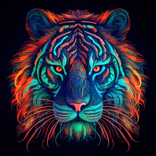 5D Diamond Painting - Tiger