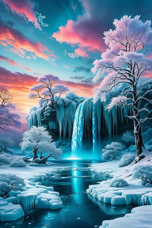 5D Diamond Painting - Schöne Landschaften