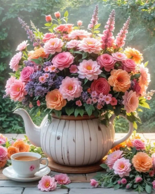 5D Diamond Painting - Blumen