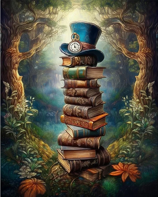 5D Diamond Painting - Grimoire