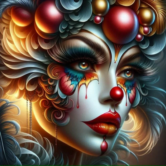 5D Diamond Painting - Clowns
