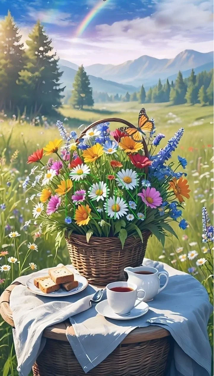 5D Diamond Painting - Tea Time