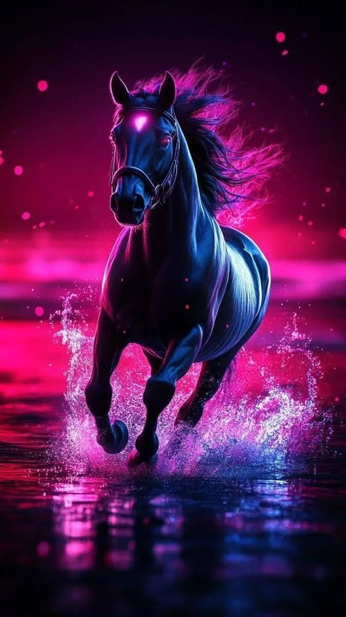 5D Diamond Painting - Pferd