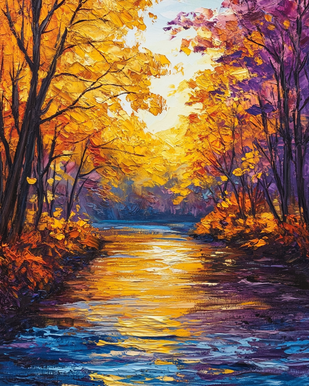 5D Diamond Painting - Herbstlandschaft