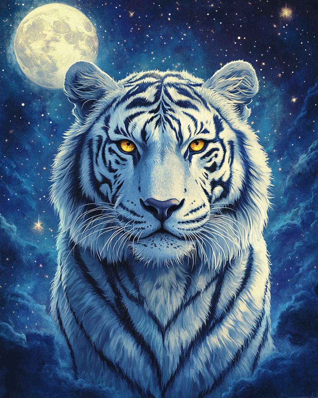 5D Diamond Painting - Tiger
