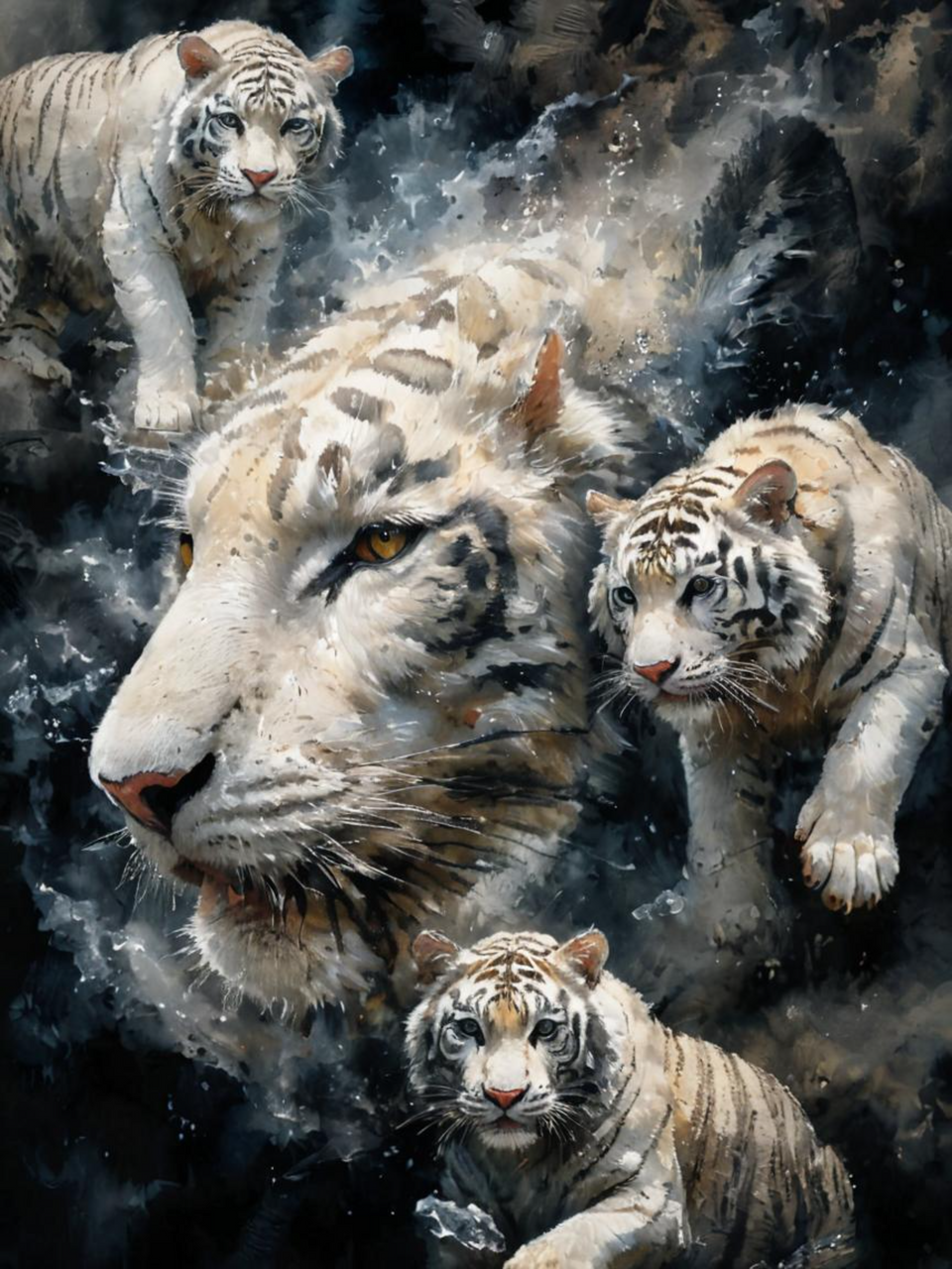 5D Diamond Painting - Tiger