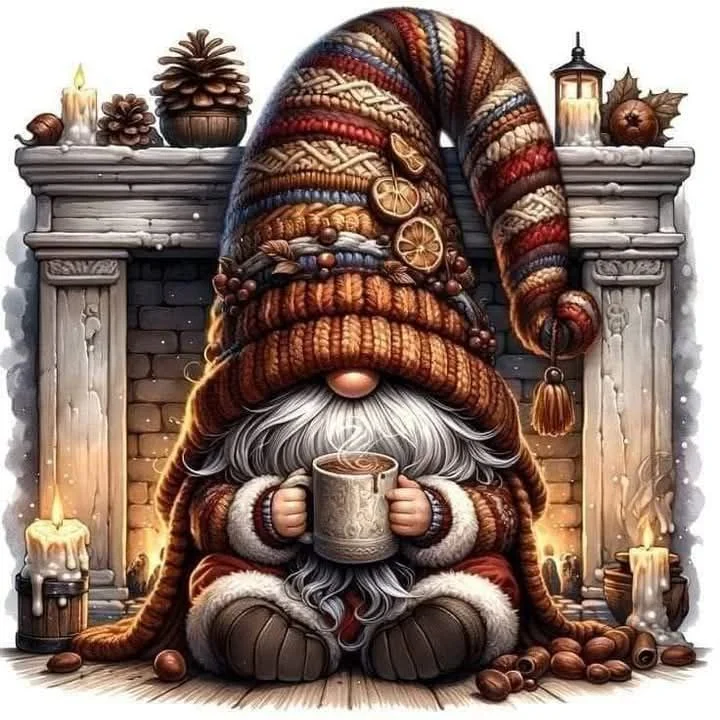 5D Diamond Painting - Weihnachtswichtel