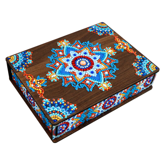 DIY Diamond Painting Mandala Aufbewahrungs Box