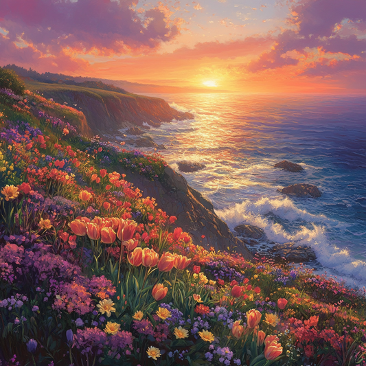 5D Diamond Painting - Schöne Landschaften