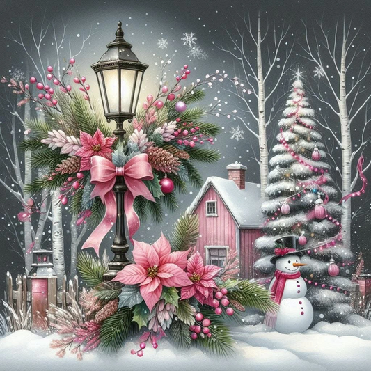 5D Diamond Painting - Weihnachtstag