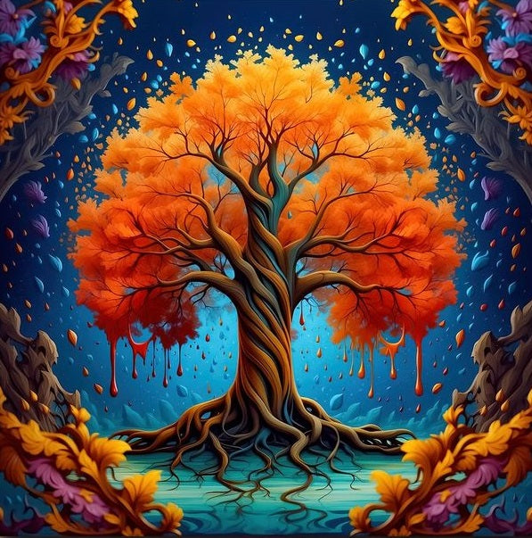 5D Diamond Painting - Baum des Lebens