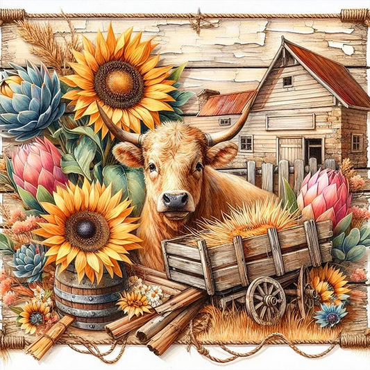 5D Diamond Painting - Hütte