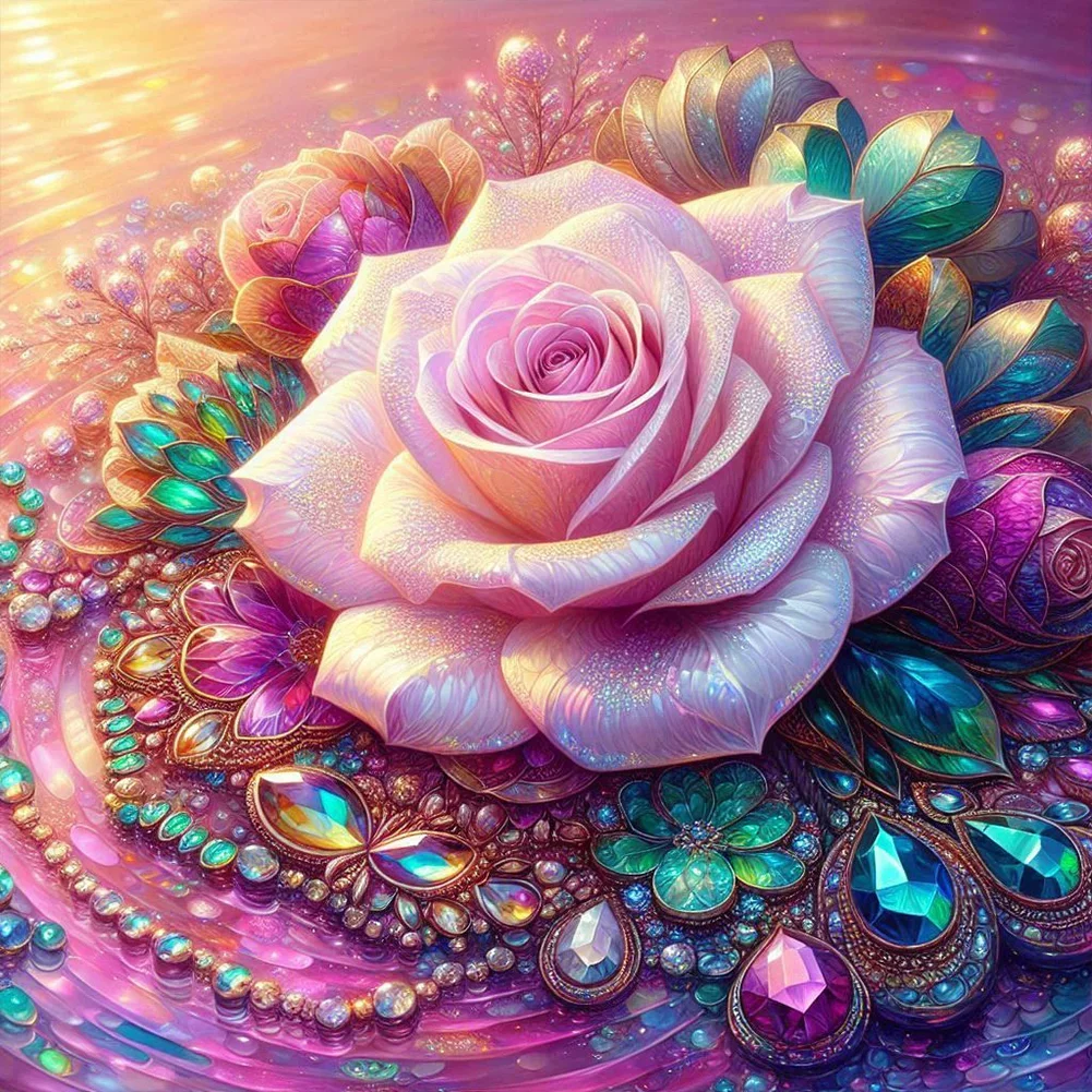 5D Diamond Painting - Blumen