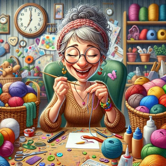 5D Diamond Painting - Handwerksfrauen