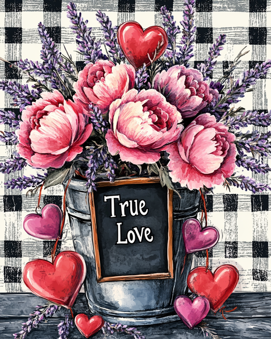 5D Diamond Painting - Blumen
