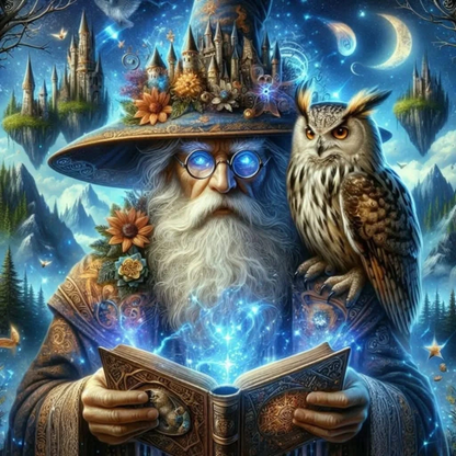 5D Diamond Painting - Zauberer