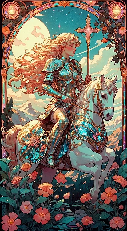 5D Diamond Painting - Reiterin