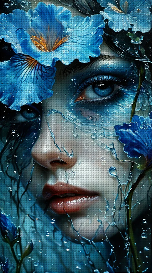 5D Diamond Painting - Blumen Frauen