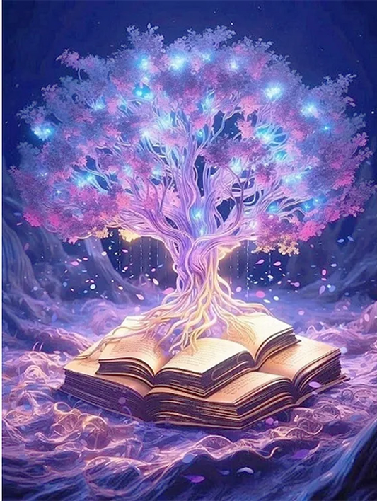 5D Diamond Painting - Glitzerbaum