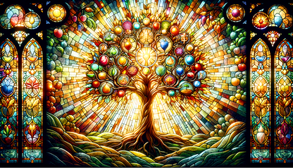 5D Diamond Painting - Fantasiebaum