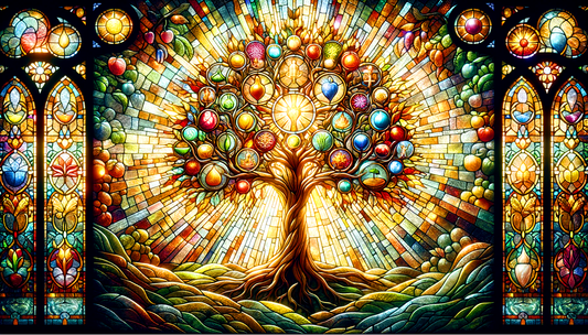 5D Diamond Painting - Fantasiebaum