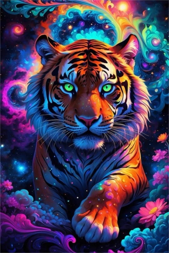 5D Diamond Painting - Tiger