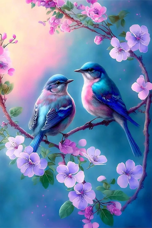 5D Diamond Painting - Vögel