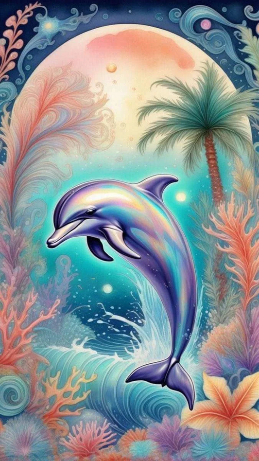 5D Diamond Painting - Delphine