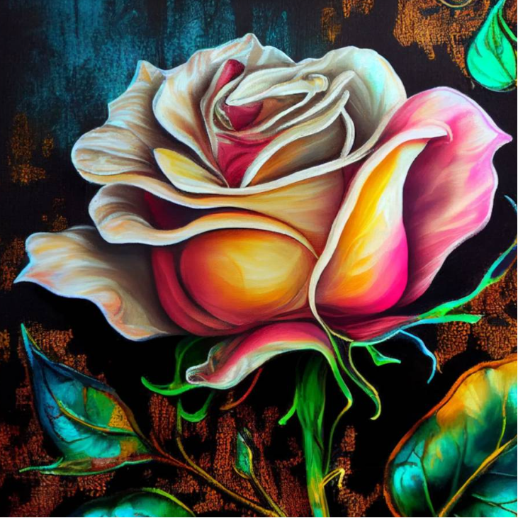 5D Diamond Painting - Blumen
