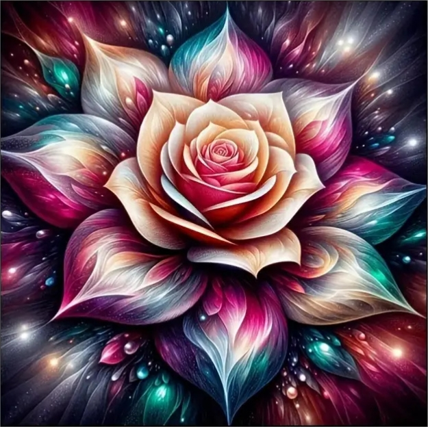 5D Diamond Painting - Blumen