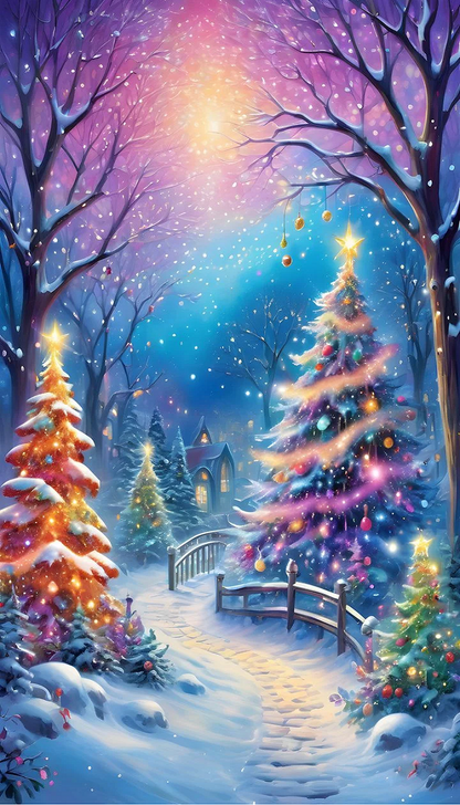 5D Diamond Painting - Weihnachten