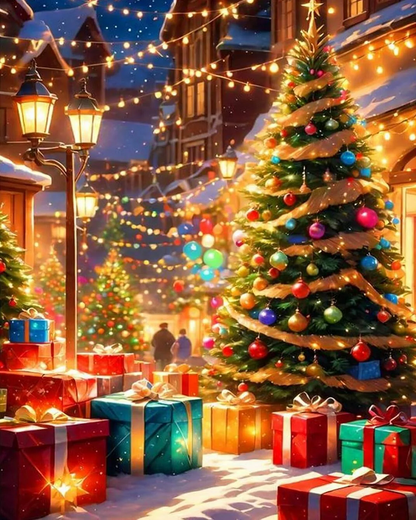 5D Diamond Painting - Weihnachten