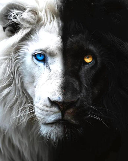 5D Diamond Painting - Löwe