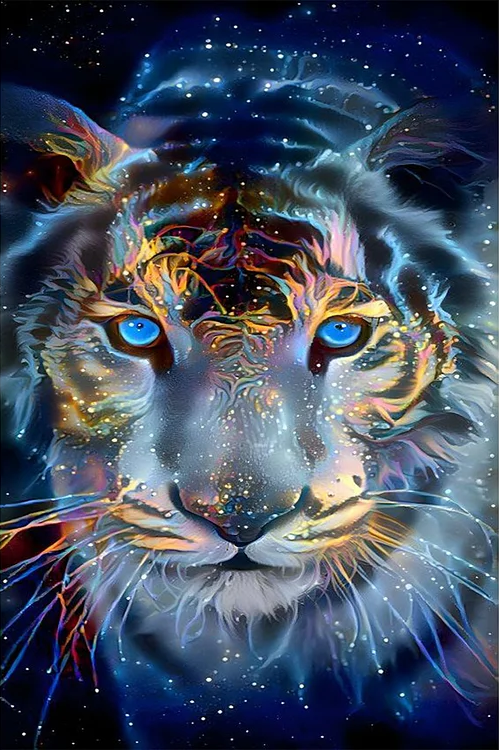 5D Diamond Painting - Tiger