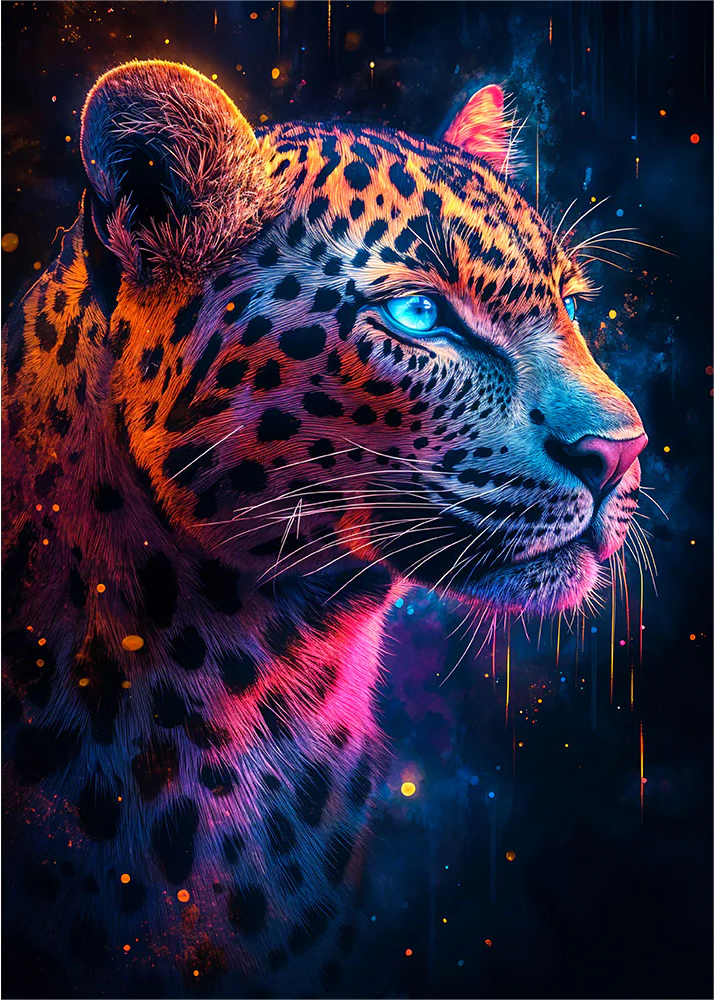 5D Diamond Painting - Leopard